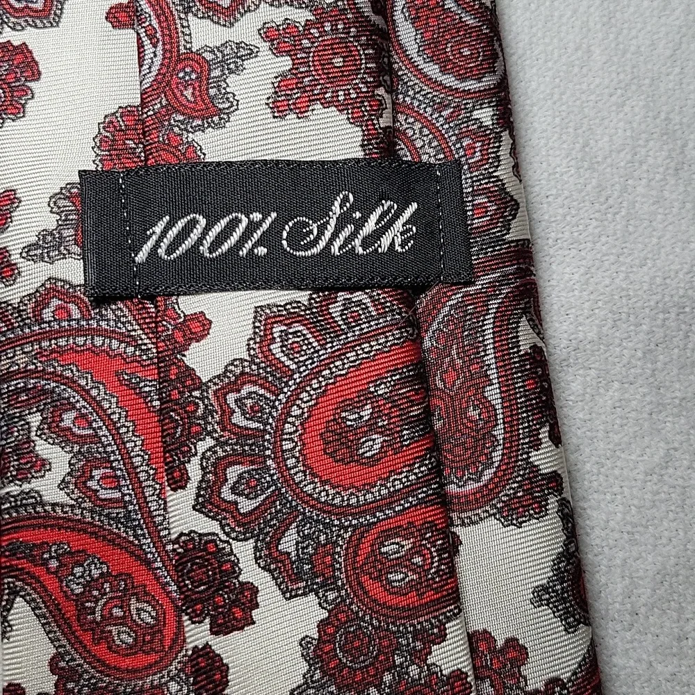 Neck Tie 100% Silk Men's Retro‎ Paisley